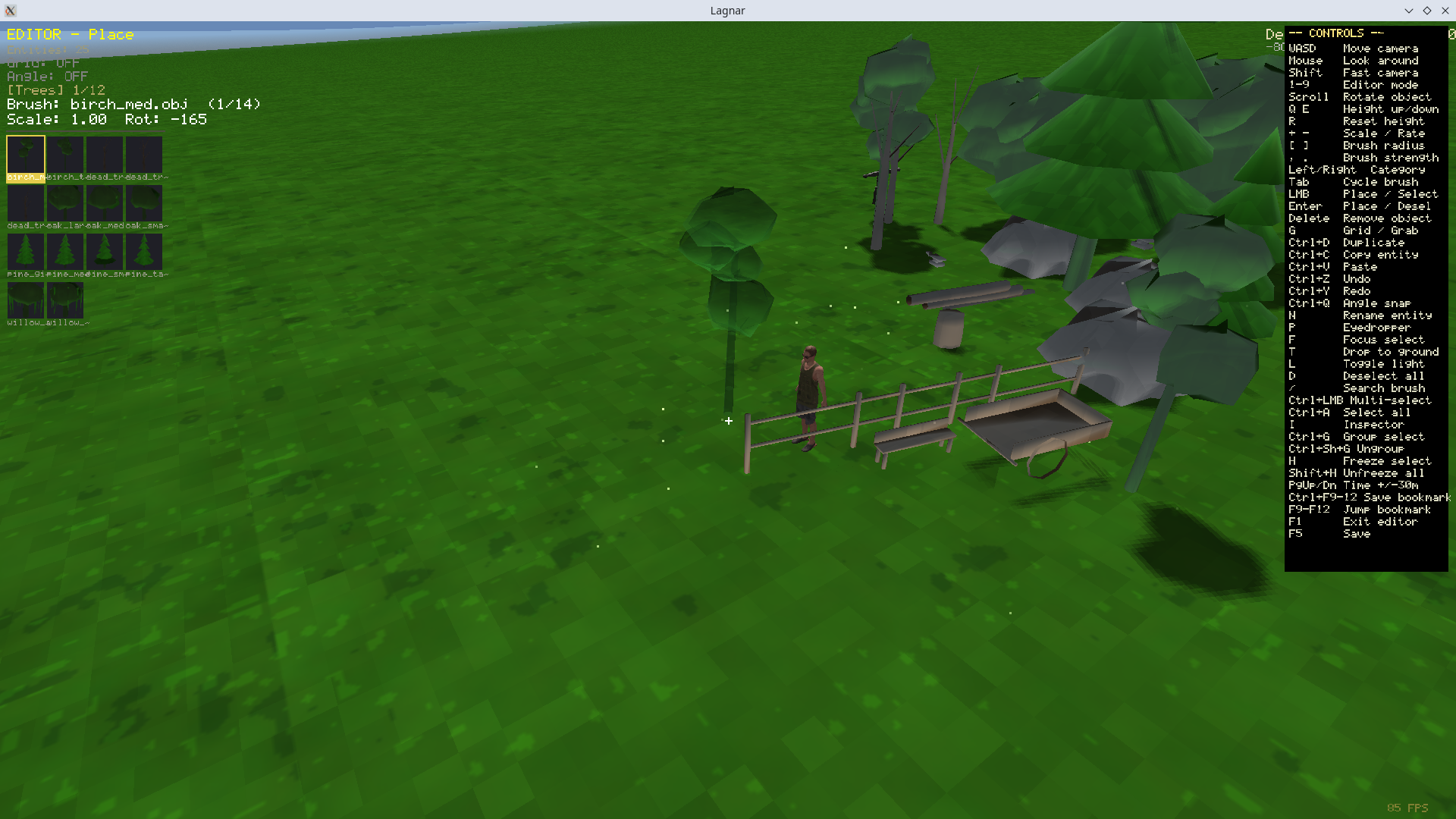 Lagnar 3D level editor